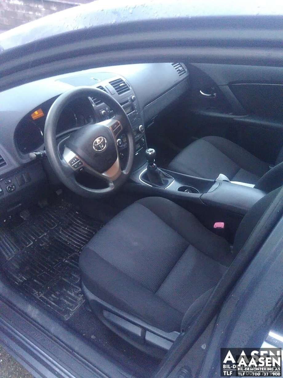 Toyota Avensis 2009-2015 (Type III, Fase 1) , Motorkode: 1ZR-FAE, Girkassekode: 