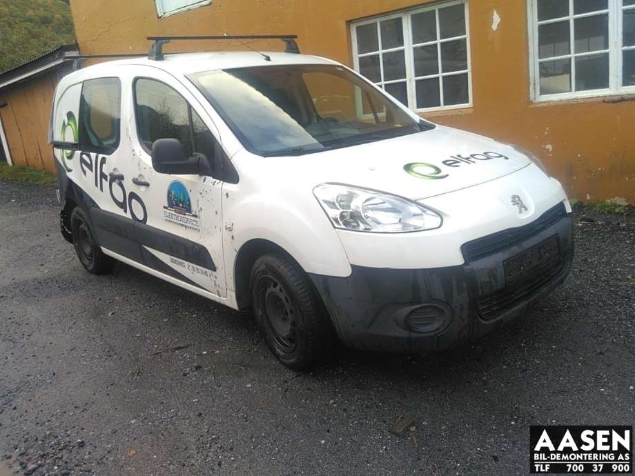 Peugeot Partner 2008-2015 (Type II, Fase 1) , Motorkode: 9H06, Girkassekode: 