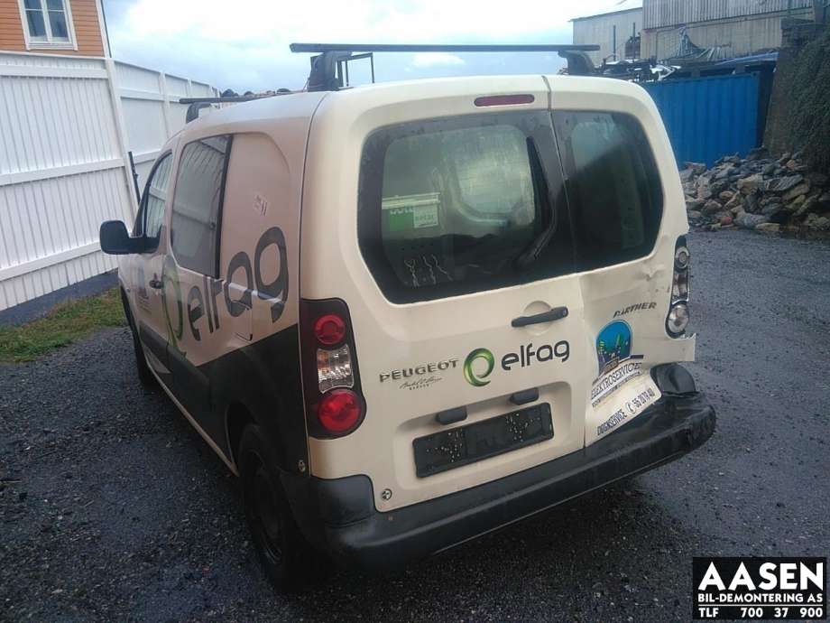 Peugeot Partner 2008-2015 (Type II, Fase 1) , Motorkode: 9H06, Girkassekode: 