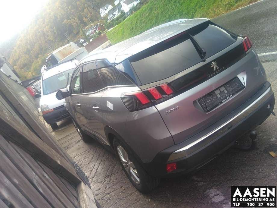 Peugeot 3008 2016-->> (Type II) delebil , Motorkode: BH01, Girkassekode: 