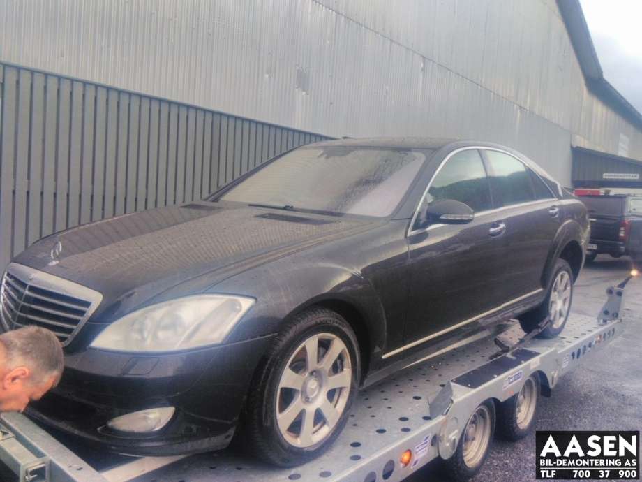 Mercedes S-Klasse 2005-2013 (W221) (W221), Motorkode: 642930, Girkassekode:
