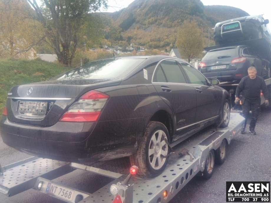 Mercedes S-Klasse 2005-2013 (W221) (W221), Motorkode: 642930, Girkassekode: