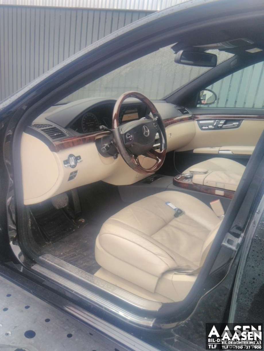 Mercedes S-Klasse 2005-2013 (W221) (W221), Motorkode: 642930, Girkassekode: