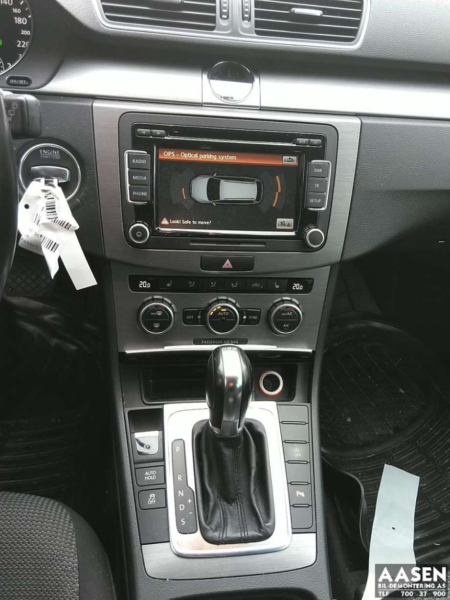 VW Passat 2011-2015 (B7) (B7), Motorkode: CAXA, Girkassekode: NTZ