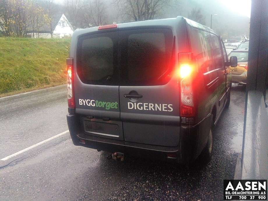 Citroën Jumpy 2007-2016 (Type II) , Motorkode: RHK, Girkassekode: 