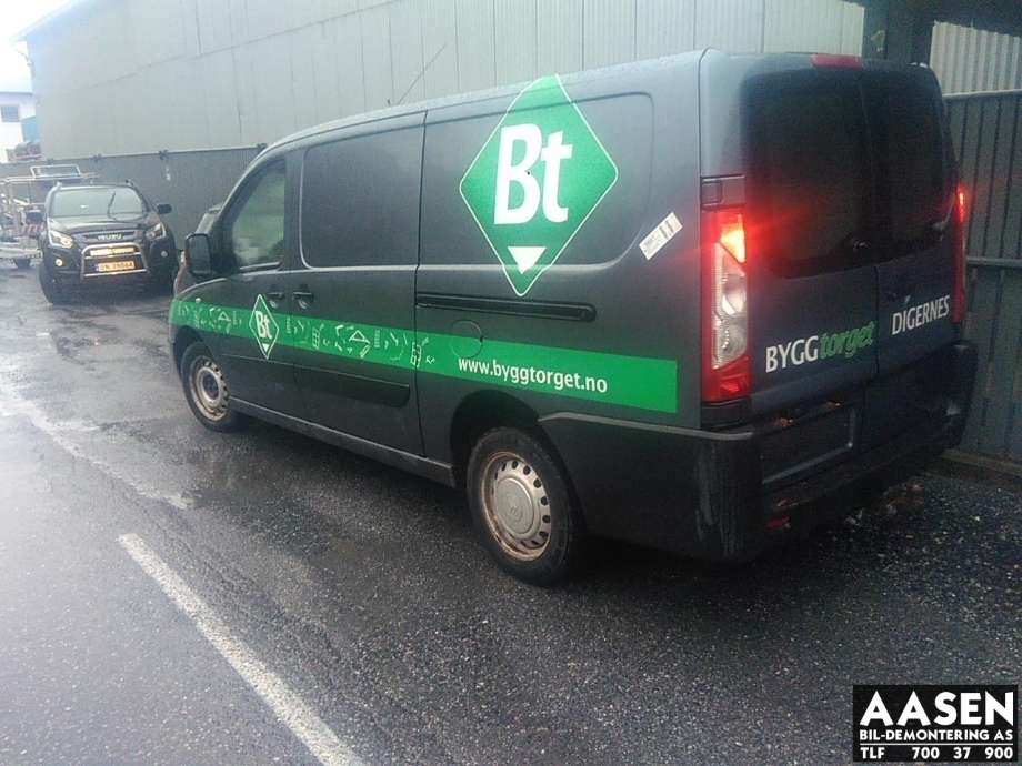 Citroën Jumpy 2007-2016 (Type II) , Motorkode: RHK, Girkassekode: 