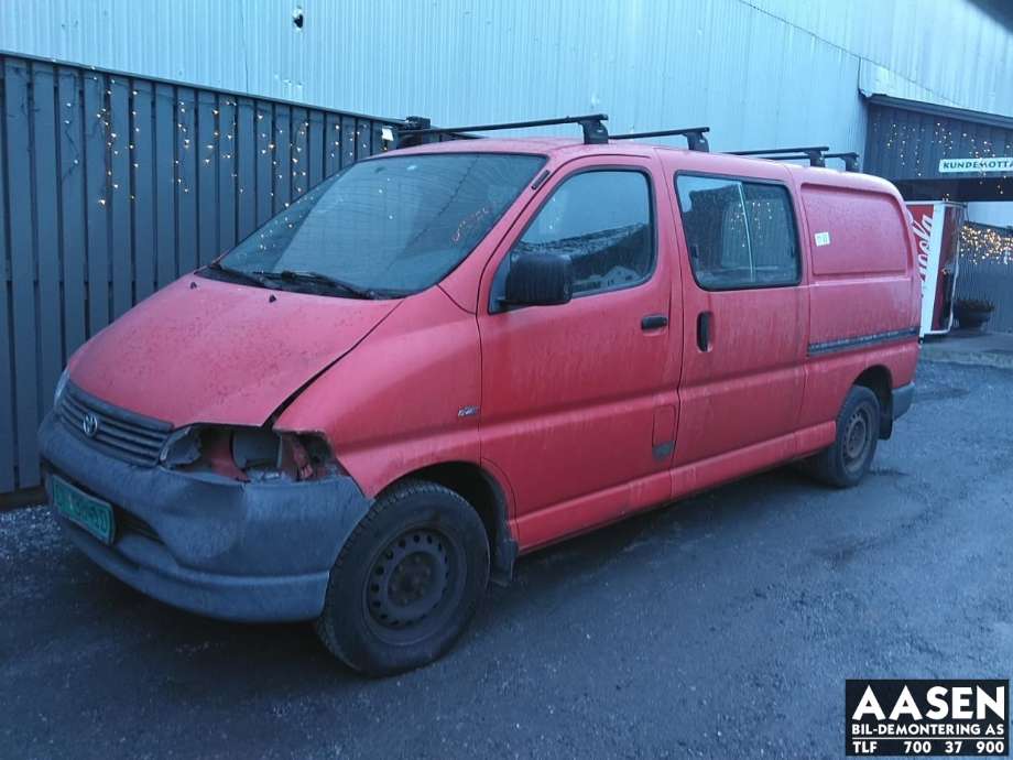Toyota Hiace 2001-2006 (Fase 2) , Motorkode: 2KD-FTV, Girkassekode: 