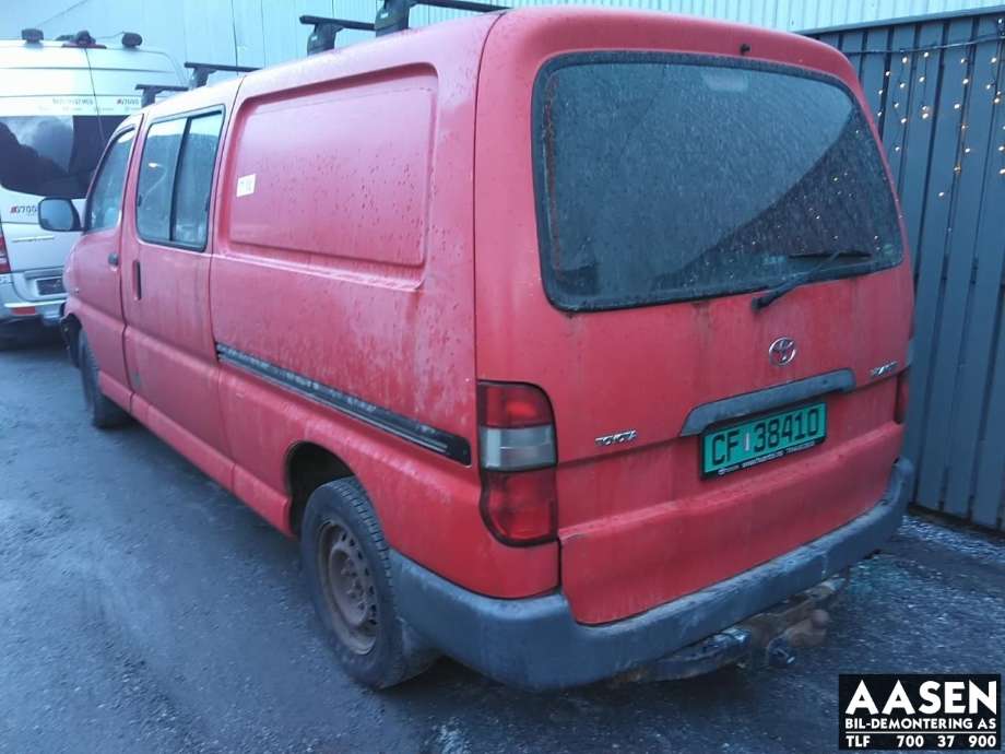 Toyota Hiace 2001-2006 (Fase 2) , Motorkode: 2KD-FTV, Girkassekode: 