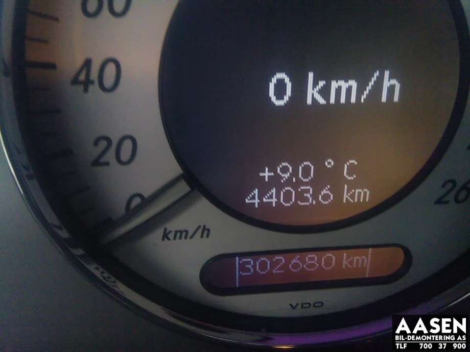 Mercedes E-Klasse 2006-2009 (Fase 2) (W211) (W211), Motorkode: 646821, Girkassekode: 