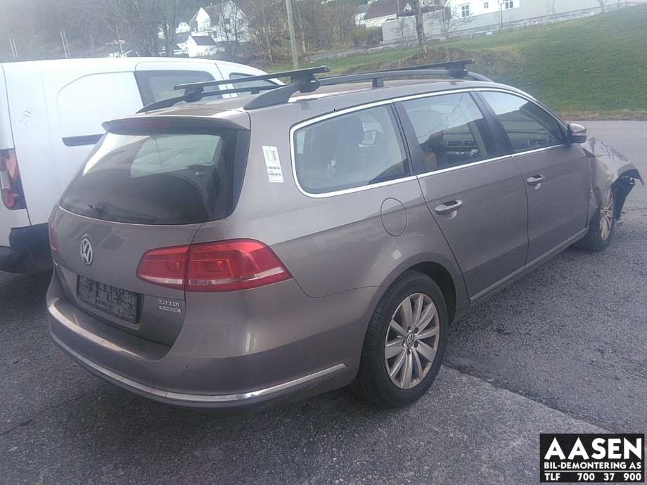 VW Passat 2011-2015 (B7) (B7), Motorkode: CFF, Girkassekode: MSV