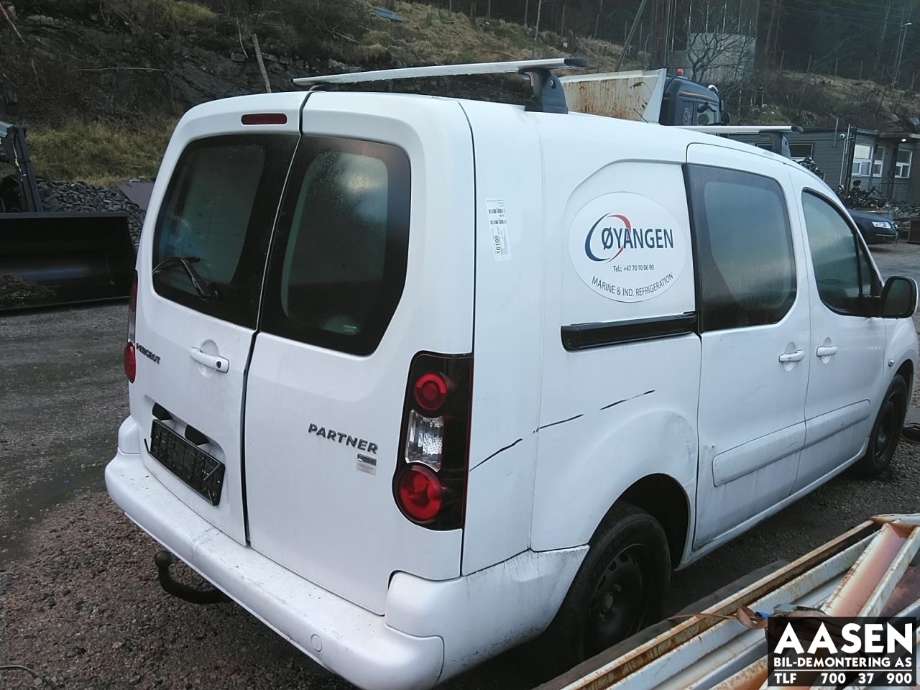 Peugeot Partner 2015-2019 (Type II, Fase 2) , Motorkode: 9H06, Girkassekode: 