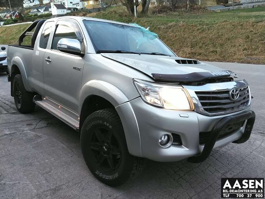 Toyota Hilux 2012-2016 , Motorkode: 2KD-FTV, Girkassekode: 
