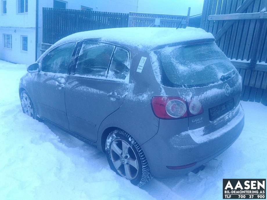 VW Golf, Plus/Cross 2009-2013 (Fase 2) , Motorkode: CAX, Girkassekode: 