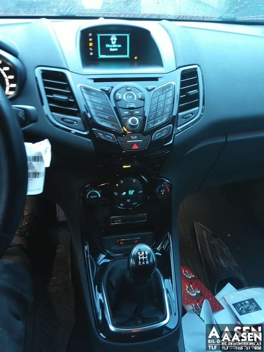 Ford Fiesta 2013-2017 (Type VI, Fase 2) , Motorkode: SFJC, Girkassekode: 