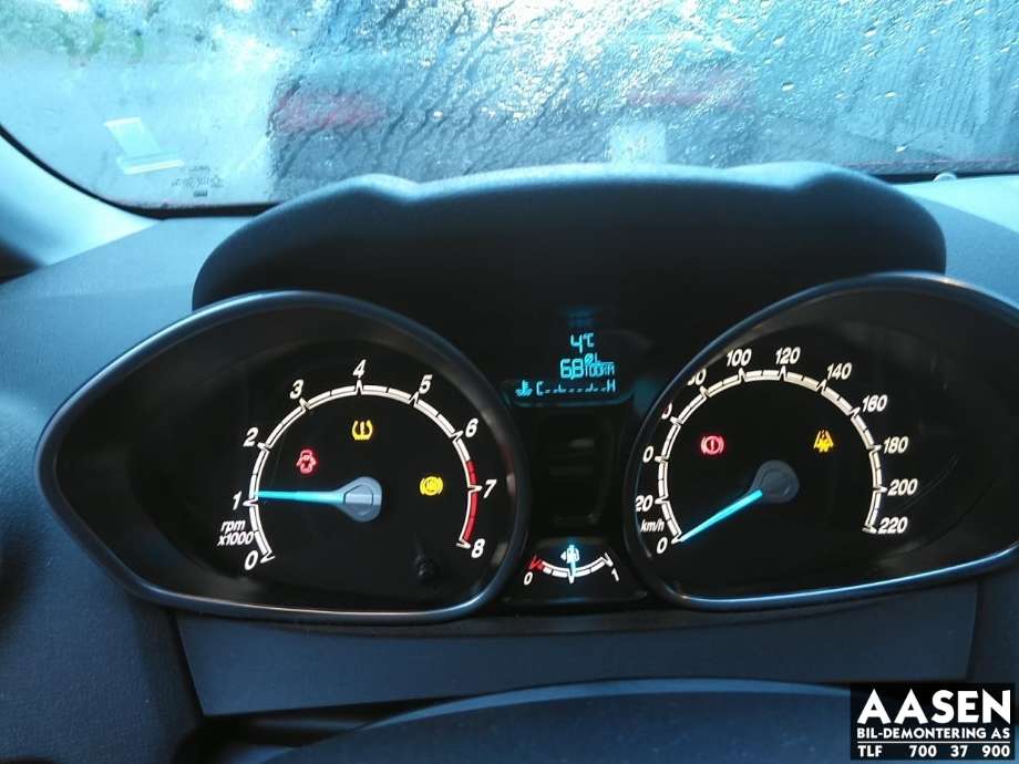 Ford Fiesta 2013-2017 (Type VI, Fase 2) , Motorkode: SFJC, Girkassekode: 