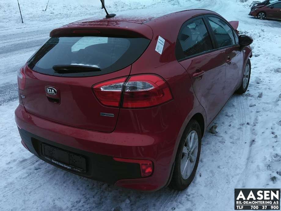 Kia Rio 2011-2017 Type III , Motorkode: G4LA-6I, Girkassekode: 