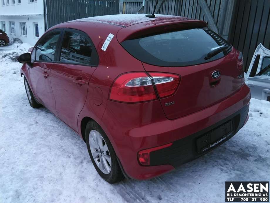 Kia Rio 2011-2017 Type III , Motorkode: G4LA-6I, Girkassekode: 