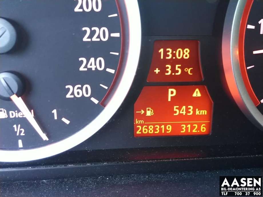 BMW 5-Serie 2003-2010 (E60/E61) (E60/E61), Motorkode: 256D2, Girkassekode: 