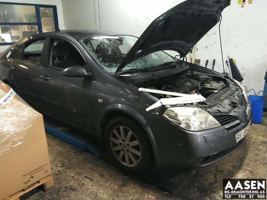 Nissan Primera 2002-2007 (P12) (P12), Motorkode: QG18, Girkassekode: 