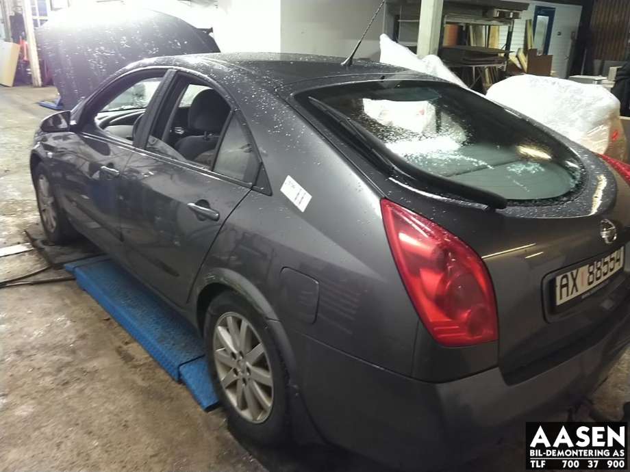 Nissan Primera 2002-2007 (P12) (P12), Motorkode: QG18, Girkassekode: 