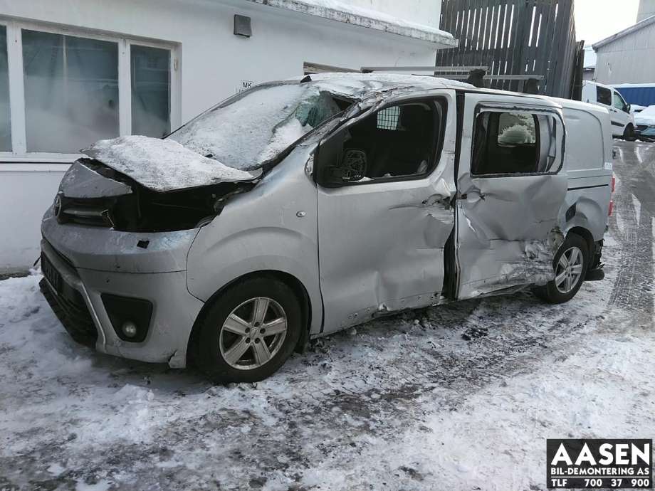 Toyota Proace 2016-->> (Type II) , Motorkode: BH01, Girkassekode: 