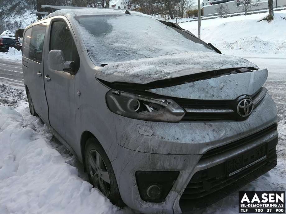 Toyota Proace 2016-->> (Type II) , Motorkode: BH01, Girkassekode: 