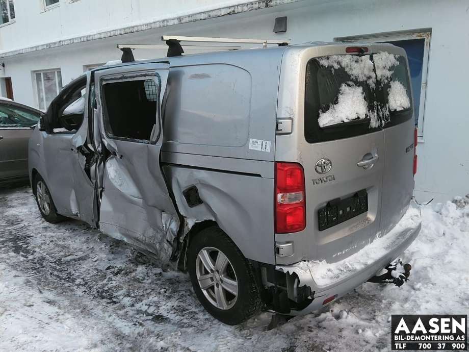 Toyota Proace 2016-->> (Type II) , Motorkode: BH01, Girkassekode: 