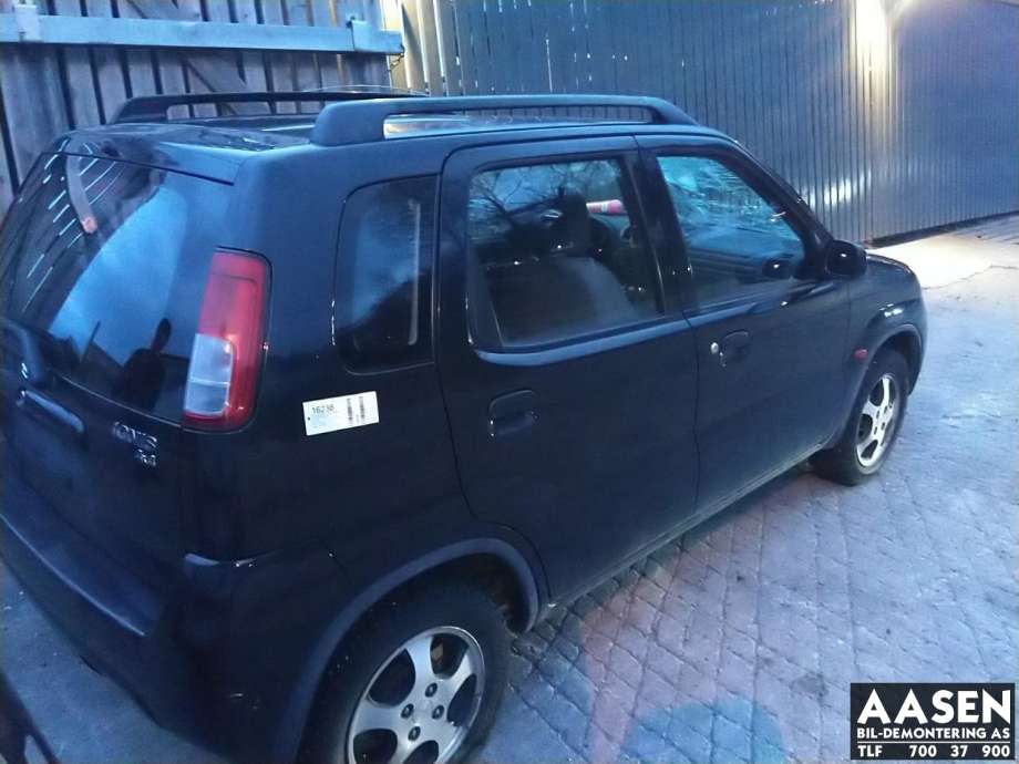 Suzuki Ignis 2000-2006 (Type I) (JAPAN) (JAPAN), Motorkode: M13A, Girkassekode: 