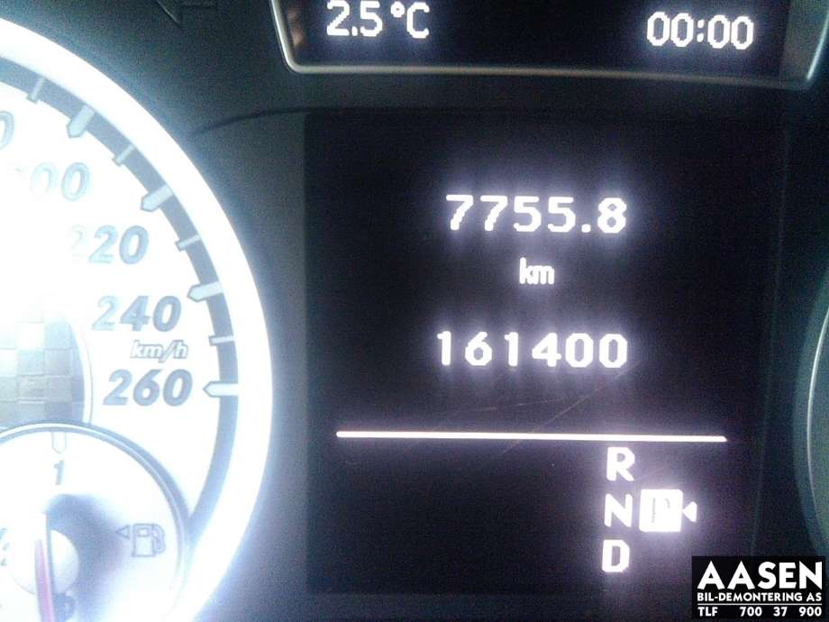 Mercedes A-Klasse 2012-2018 (W176) (W176), Motorkode: 270910, Girkassekode: 72400200186923