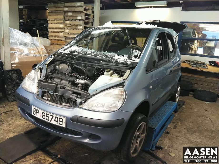 Mercedes A-Klasse 1998-2004 (W168) (W168), Motorkode: 668942, Girkassekode: 