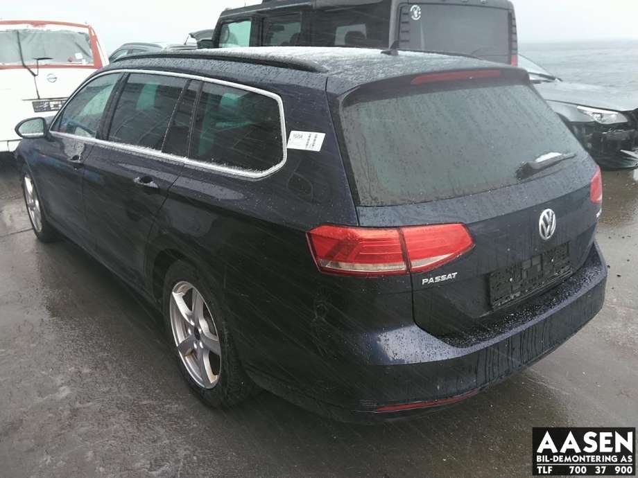 VW Passat 2015-2019 (Fase 1) (B8) (B8), Motorkode: CRLB, Girkassekode: QMM