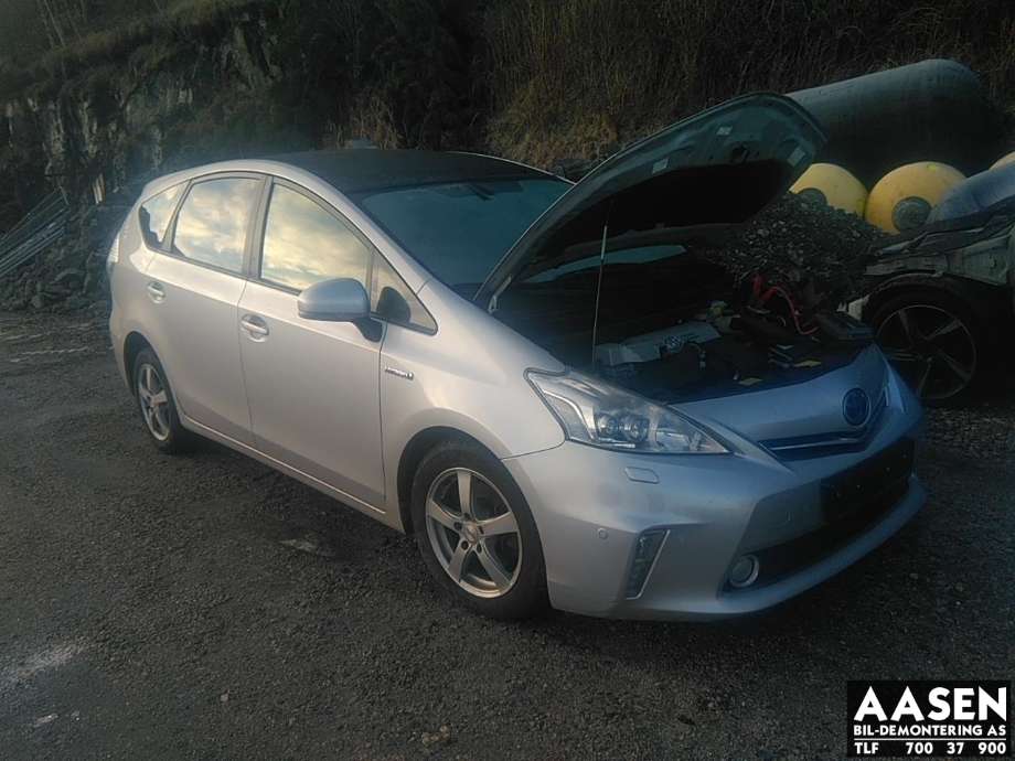 Toyota Prius +7 2012-2020 (Type III) (stasjonsvogn) (stasjonsvogn), Motorkode: 2ZR-FXE, Girkassekode: 
