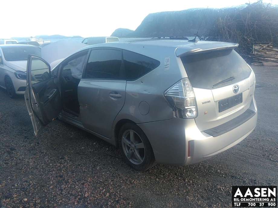 Toyota Prius +7 2012-2020 (Type III) (stasjonsvogn) (stasjonsvogn), Motorkode: 2ZR-FXE, Girkassekode: 