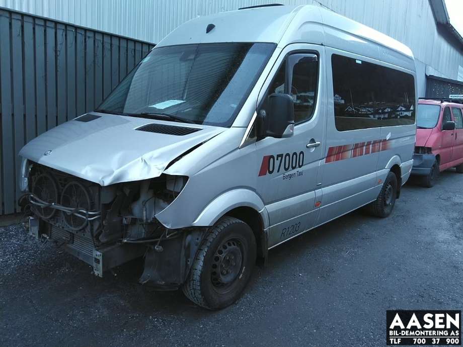 Mercedes Sprinter 2013-2018 (Fase 2) (906) (906), Motorkode: 651.955, Girkassekode: 7229080