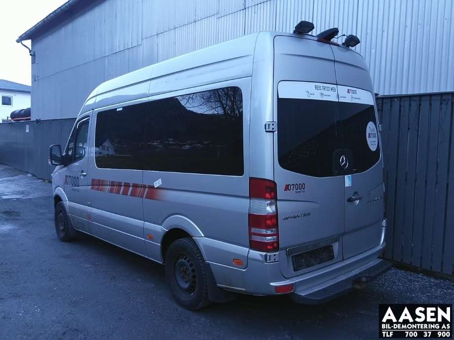 Mercedes Sprinter 2013-2018 (Fase 2) (906) (906), Motorkode: 651.955, Girkassekode: 7229080