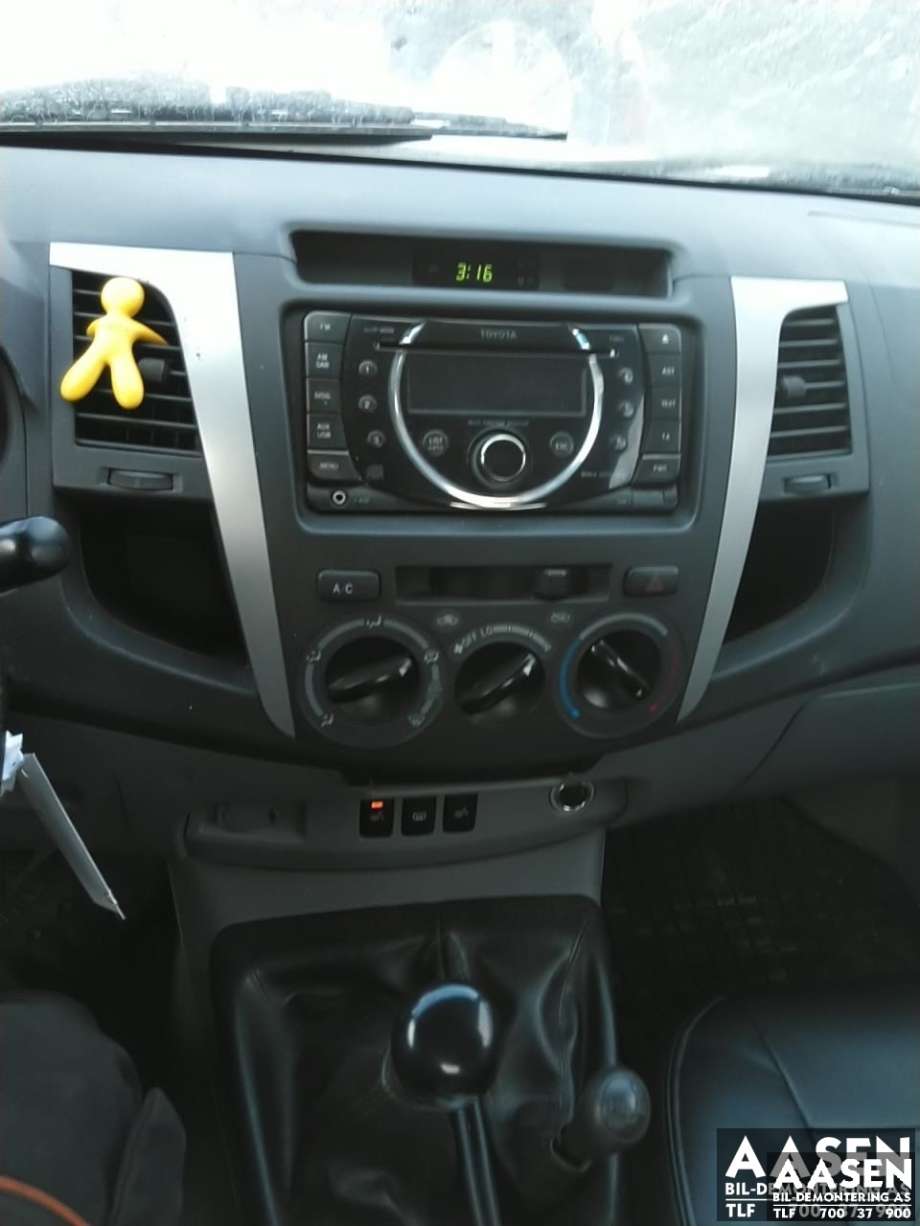 Toyota Hilux 2006-2011 , Motorkode: 2KD-FTV, Girkassekode: 