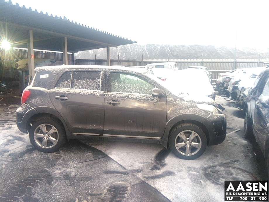 Toyota Urban Cruiser 2009-2014 , Motorkode: 1ND-TV, Girkassekode: 
