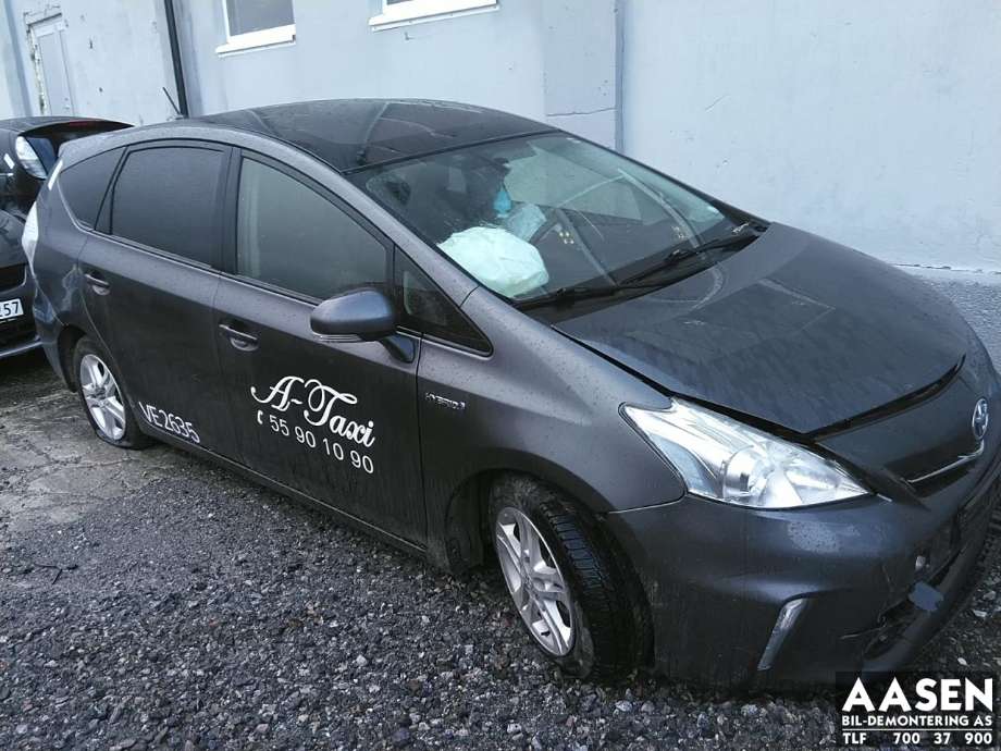 Toyota Prius +7 2012-2020 (Type III) (stasjonsvogn) (stasjonsvogn), Motorkode: 2ZR-FXE, Girkassekode: 