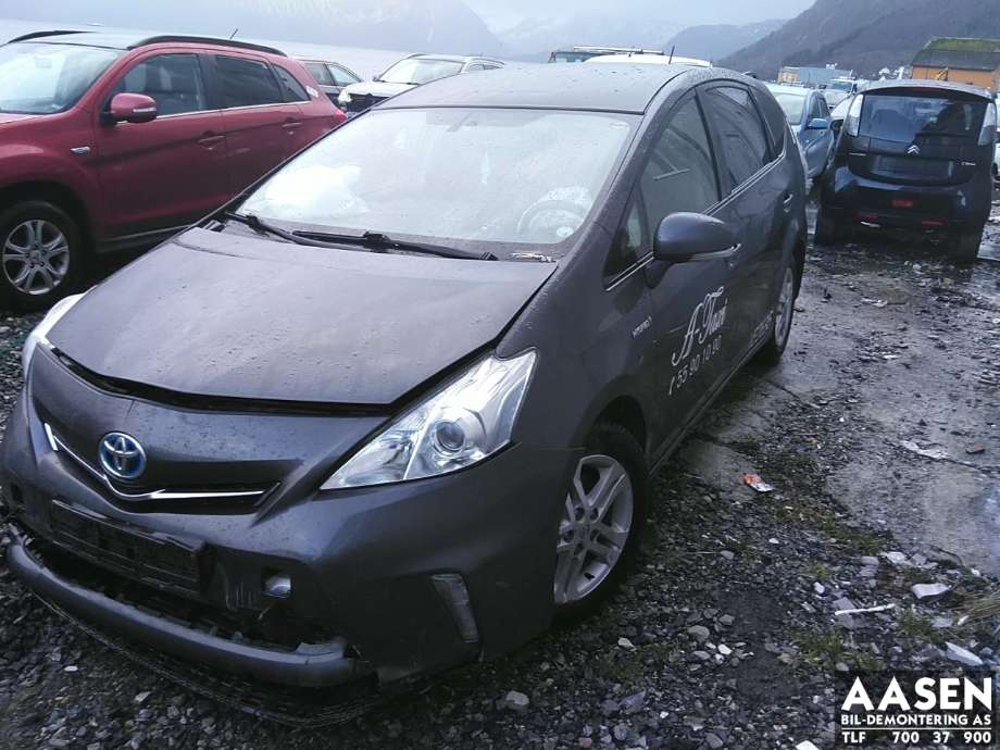 Toyota Prius +7 2012-2020 (Type III) (stasjonsvogn) (stasjonsvogn), Motorkode: 2ZR-FXE, Girkassekode: 