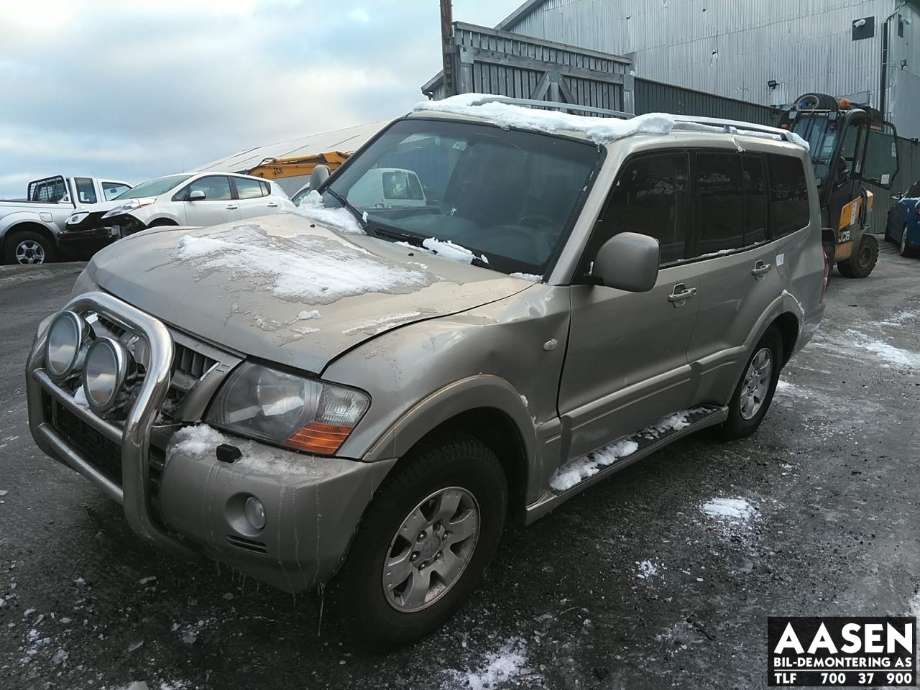 Mitsubishi Pajero 2000-2006 (Type III) , Motorkode: 4M41, Girkassekode: V5A51