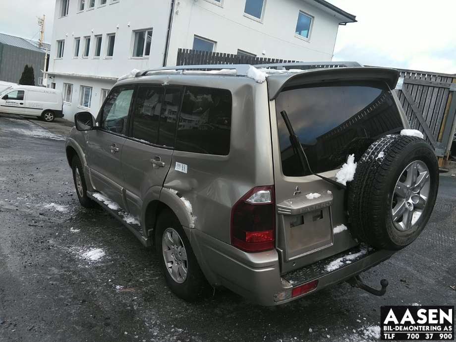 Mitsubishi Pajero 2000-2006 (Type III) , Motorkode: 4M41, Girkassekode: V5A51