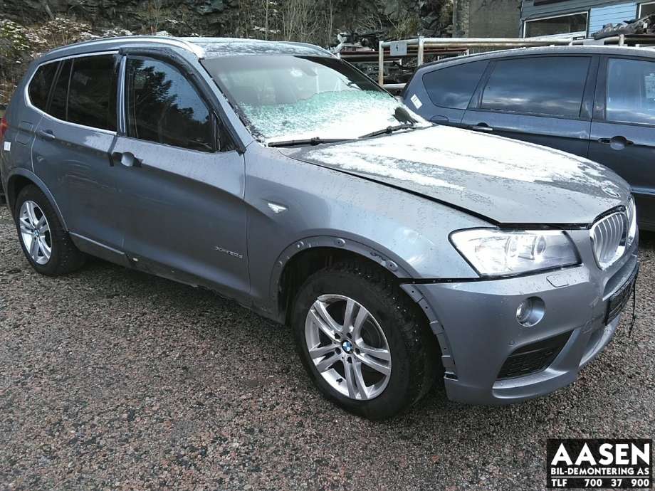 BMW X3 2010-2017 (F25) (F25), Motorkode: N47D20C, Girkassekode: GA8HP45Z - 4WD