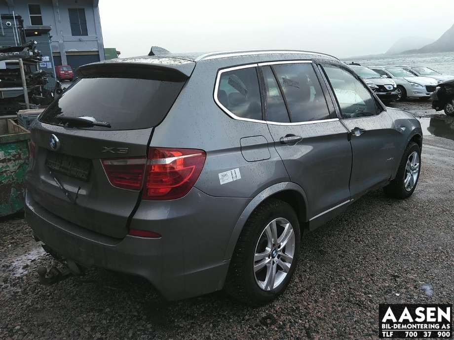 BMW X3 2010-2017 (F25) (F25), Motorkode: N47D20C, Girkassekode: GA8HP45Z - 4WD