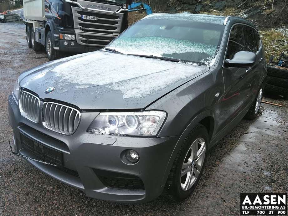 BMW X3 2010-2017 (F25) (F25), Motorkode: N47D20C, Girkassekode: GA8HP45Z - 4WD