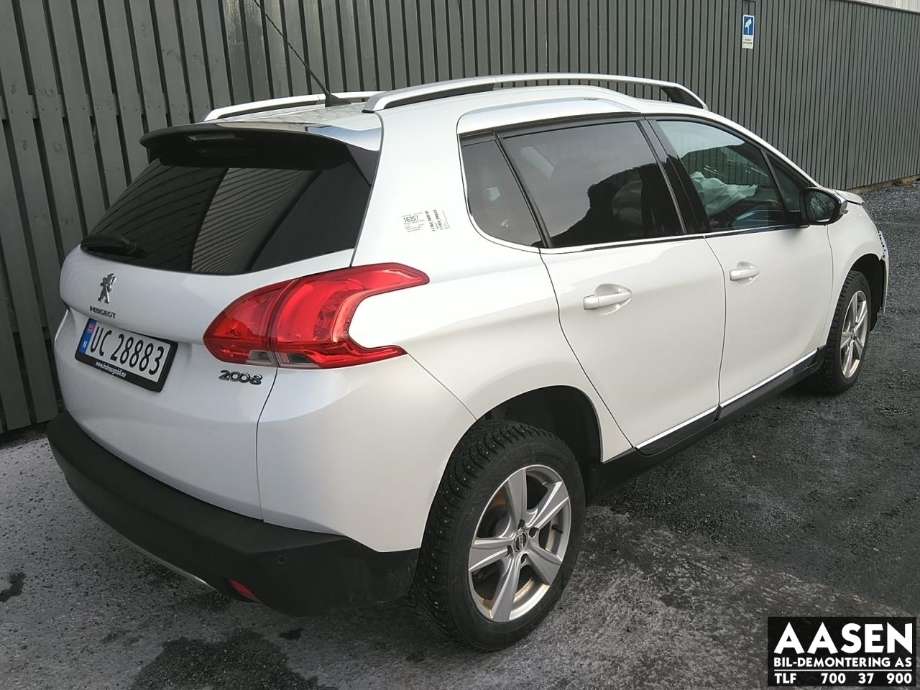 Peugeot 2008 2013-2019 (Type I) , Motorkode: AHW, Girkassekode: 98 038 461 80