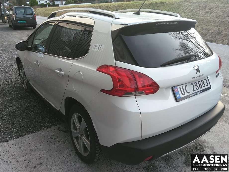 Peugeot 2008 2013-2019 (Type I) , Motorkode: AHW, Girkassekode: 98 038 461 80