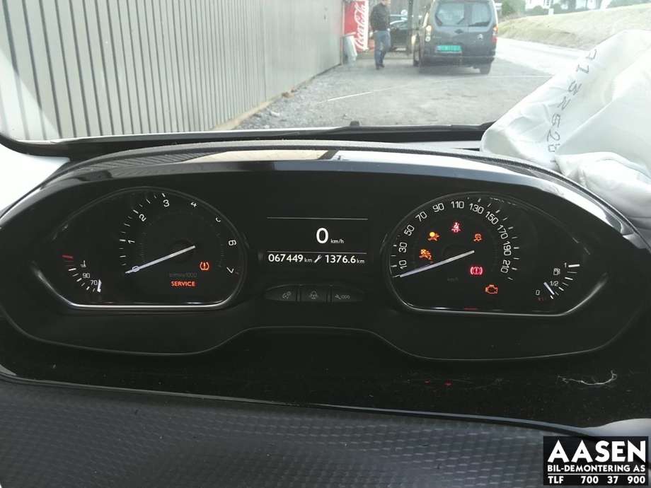 Peugeot 2008 2013-2019 (Type I) , Motorkode: AHW, Girkassekode: 98 038 461 80