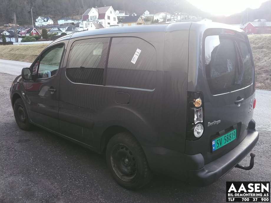 Citroën Berlingo 2008-2015 (Type II, Fase 1) , Motorkode: 9H06, Girkassekode: