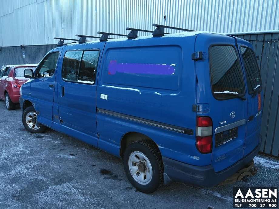 Toyota Hiace 2007-2012 (Fase 3) , Motorkode: 2KD-FTV, Girkassekode: 
