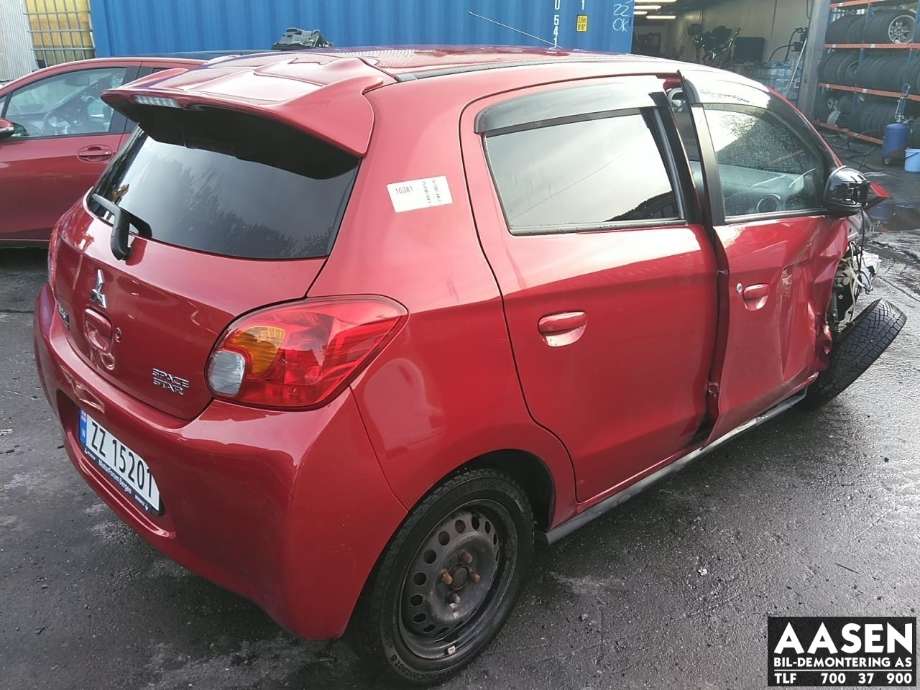 Mitsubishi Space Star 2013-->> (Type II) , Motorkode: 3A92, Girkassekode: 